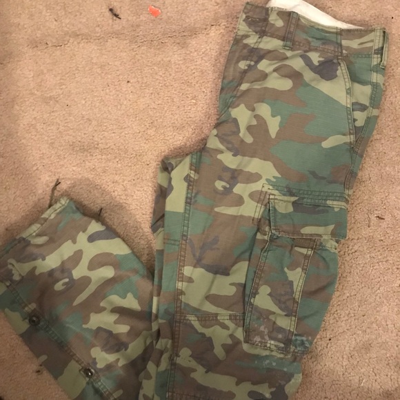 ralph lauren camo cargo